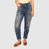 BERNA JEANS MOM FIT 263003 LAVAGGIO MEDIO