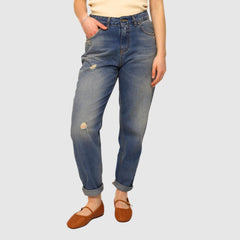 BERNA JEANS MOM FIT 263003 LAVAGGIO MEDIO