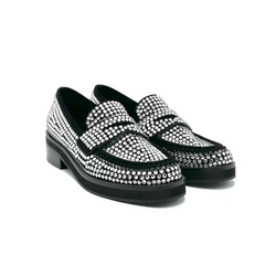 BIBI LOU 715 MOCASSINO STRASS NERO