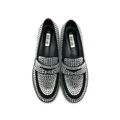 BIBI LOU 715 MOCASSINO STRASS NERO