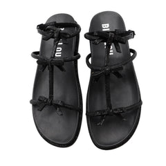 BIBI LOU SANDALO 846 FIOCCHI NERO