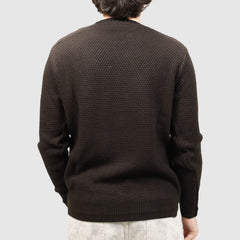 BLOCK-ELEVEN MAGLIONE 13SCANDIANO458 MARRONE