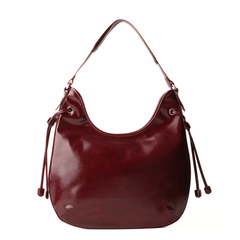TWINSET BORSA GLOSSY TB7080 BORDEAUX