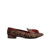 BOTTEGA LOTTI BALLERINE A PUNTA 521T151 ANIMALIER