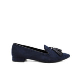 BOTTEGA LOTTI BALLERINE A PUNTA 521T151 BLU