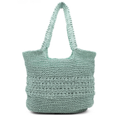 HAT YOU BORSA BP0320 RAFFIA VERDE ACQUA
