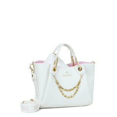 BRACCIALINI BORSA A MANO B18811 BIANCA