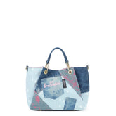 BRACCIALINI BORSA A MANO B18821 BLU