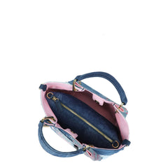BRACCIALINI BORSA A MANO B18821 BLU