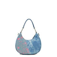 BRACCIALINI BORSA HOBO B18823 BLU