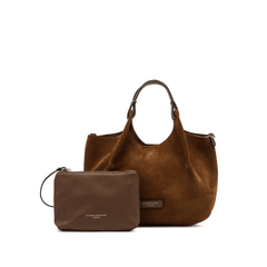 GIANNI CHIARINI BORSA DUA BS9779 COGNAC