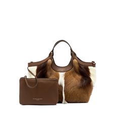 GIANNI CHIARINI BORSA DUA BS12019 CUOIO