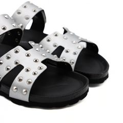 GRÜNLAND CIABATTA SARA CB0738 ARGENTO