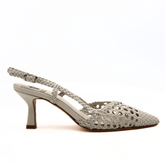 L'ARIANNA SLINGBACK CH 1766 BIANCO