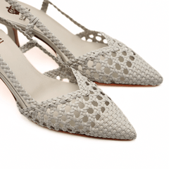 L'ARIANNA SLINGBACK CH 1766 BIANCO