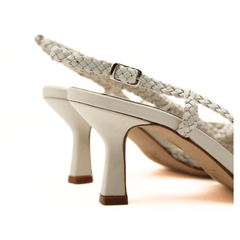L'ARIANNA SLINGBACK CH 1766 BIANCO