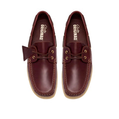 CLARKS BARCA GODNEY BOAT 18650 BORDEAUX