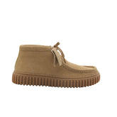 CLARKS BARCA TORHILL HI 17366 CAMOSCIO TABACCO