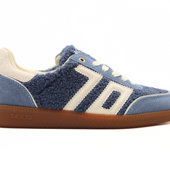 BACK70 SNEAKERS TEDDY CLOUD FU19 AZZURRO