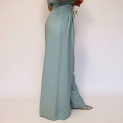 CROCHÈ PANTALONE CR06519-910 ACQUA