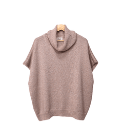 CROCHÈ MAGLIONE CR09352 KIMONO ROSA