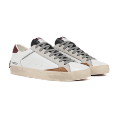 CRIME LONDON SNEAKERS 15003 SK8 DELUXE BIANCO