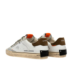 CRIME LONDON DSTRESSED 19071PP8 BIANCO