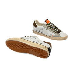 CRIME LONDON DSTRESSED 19071PP8 BIANCO