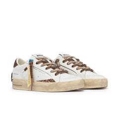 CRIME LONDON SK8 DELUXE SNEAKERS 23104 10 GLITTER