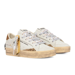 CRIME LONDON SK8 SNEAKERS 29102 10 BIANCO