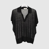 CROCHÈ POLO MAGLIA 607 NERO