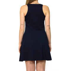 CROCHÉ ABITO CORTO 868 BLU