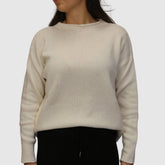 CROCHÈ MAGLIONE CR11420 PANNA