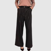 CROCHÈ PANTALONE CR11641 024 MARRONE