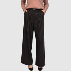 CROCHÈ PANTALONE CR11641 024 MARRONE