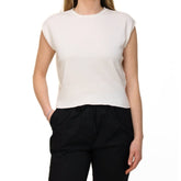 CROCHÉ TOP MAGLIA 630 BIANCO