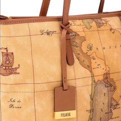 ALVIERO MARTINI 1^CLASSE SHOPPING BAG D007 6000 10 GEO CLASSIC