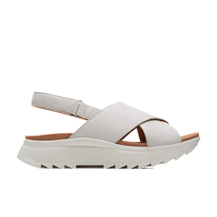 CLARKS SANDALO DASHLITE WISH 171949 BIANCO