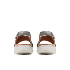 CLARKS SANDALO DASHLITE WISH 171951 ARGENTO