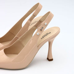 NERO GIARDINI SLINGBACK E409370DE 720 VERNICE ROSA