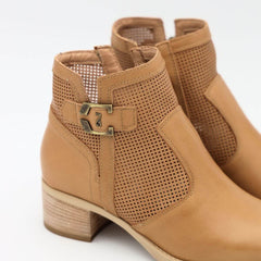 NERO GIARDINI STIVALETTO E409710D 400 CUOIO