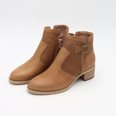 NERO GIARDINI STIVALETTO E409710D 400 CUOIO