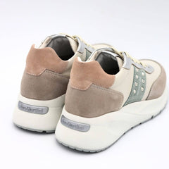 NERO GIARDINI SNEAKER E409850D 112 BORCHIE BIANCO