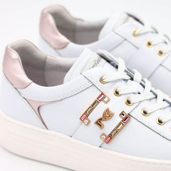 NERO GIARDINI SNEAKER E409967D 707 ACCESSORIO BIANCO