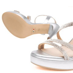 NERO GIARDINI SANDALO E513150DE 700 ARGENTO