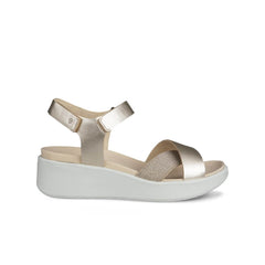 ECCO SANDALO ZEPPA 273323 01688 PLATINO