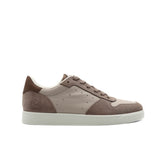 Sneakers Ecco Street Lite M taupe in pelle vista laterale