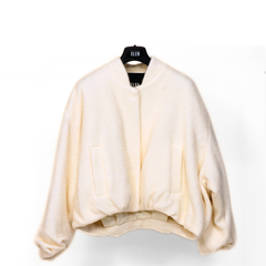 ELEH BOMBER EF250135 BIANCO PANNA