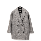 ELEH CAPPOTTO EF250165 GRIGIO MELANGE