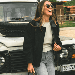 ELEH GIACCA EF250233 NERO MELANGE